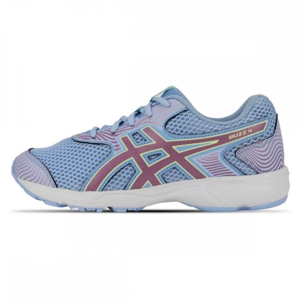 Tenis Asics Buzz 4 1014a358.403 Infantil Azul 2