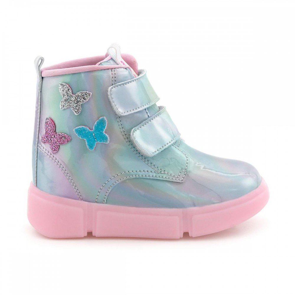 Bota Novopé 50001609 3689 Led Infantil Prata 2