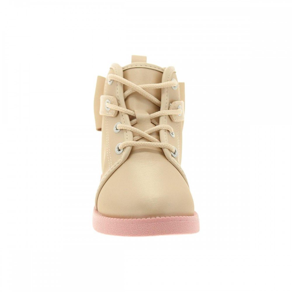 Bota Molekinha 2184.100 Coturno Infantil Bege 3