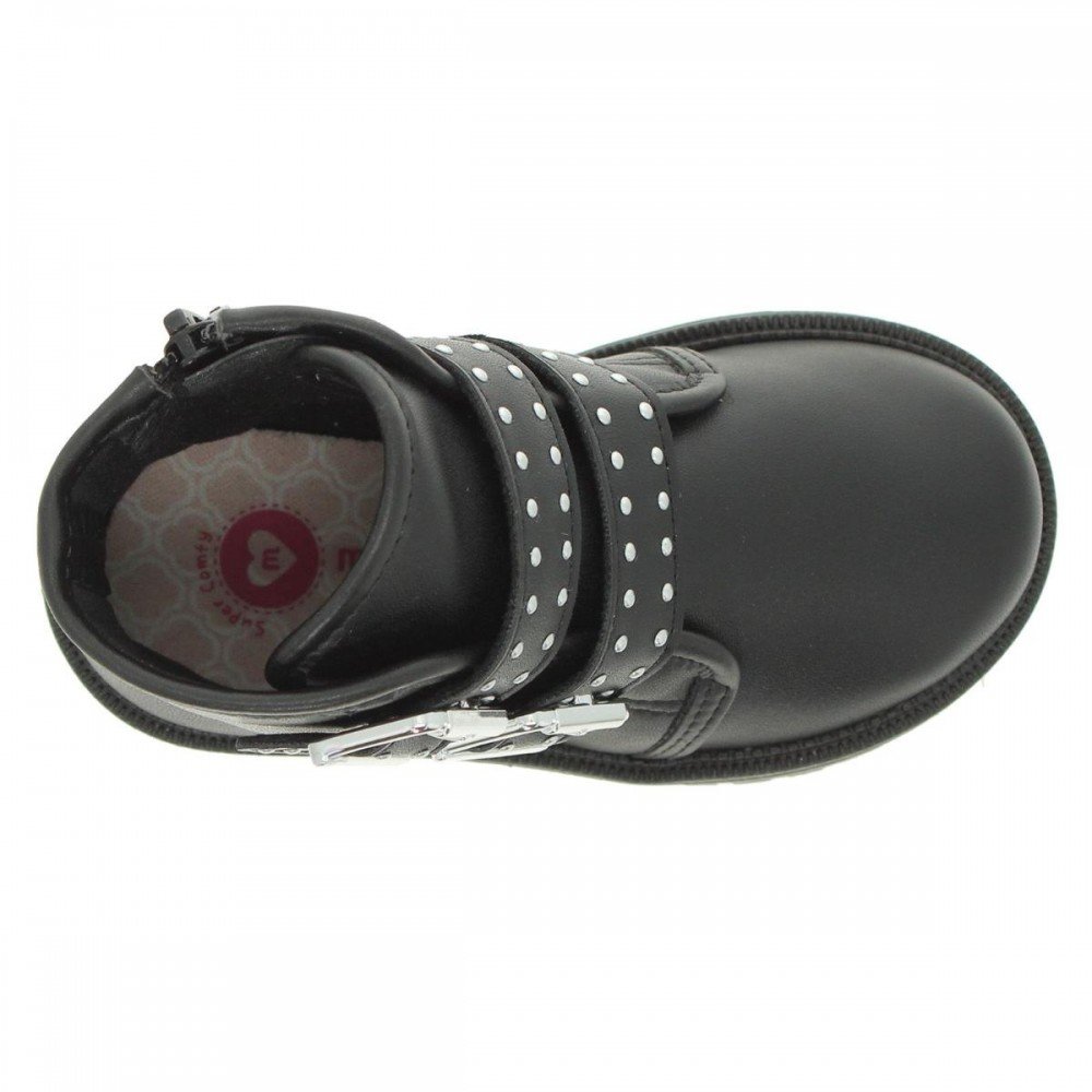 Bota Molekinha 2126.530 Coturno Infantil Preto 6