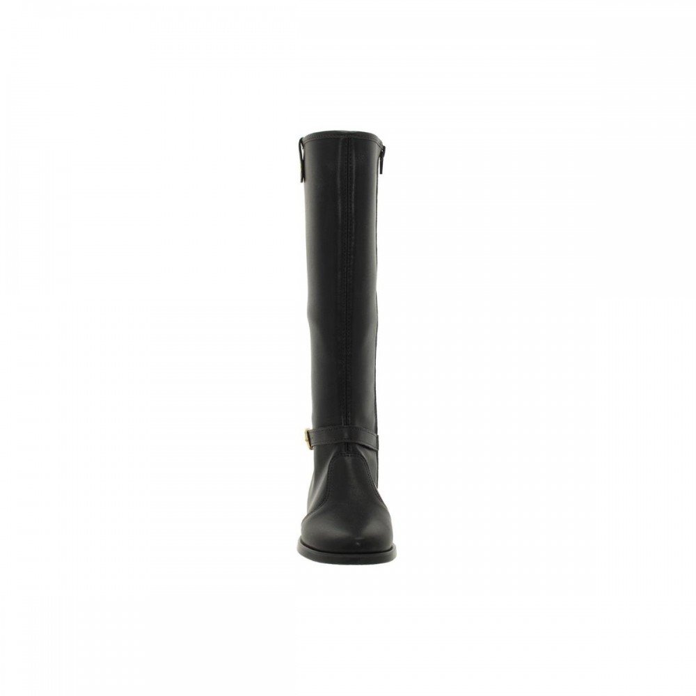 Bota Molekinha 2181.104 Coturno Cano Longo Infantil Preto 3