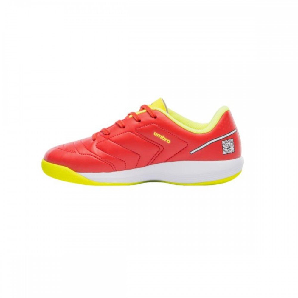 Chuteira Umbro Br Futsal Jr 462 Indoor Vermelho 2