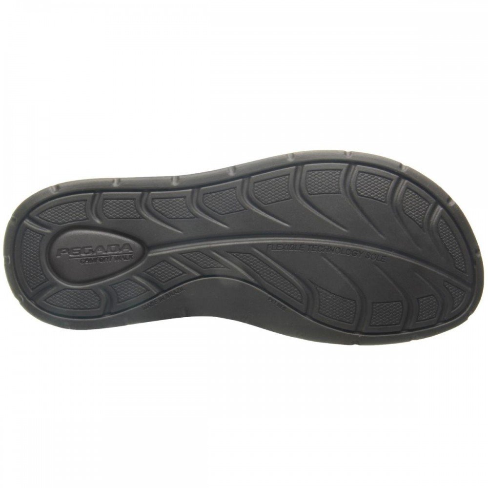 Pantufa Pegada 266005-05 Chinelo de Lã Feminino Preto 6