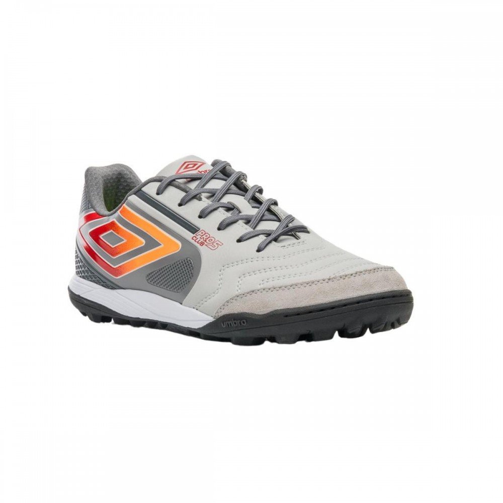 Chuteira Umbro Pro 5 Bump Club 886 Society Masculino Prata 3