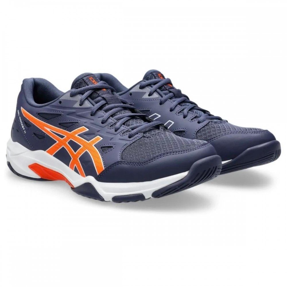 Tenis Asics Gel Rocket 11 1071a091-500 Masculino Azul Escuro 3