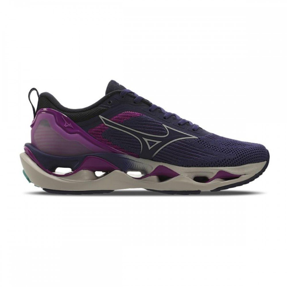 Tênis de Corrida Feminino Wave Endeavor 3 Ameixa Ameixa/Coral
