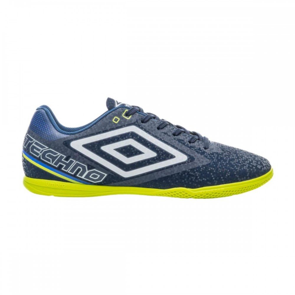 Chuteira Umbro Techno ii 723 Futsal Indoor Masculino Azul Escuro 1