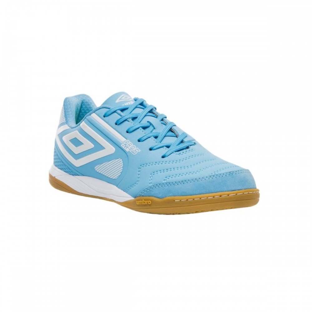 Chuteira Umbro Pro 5 Bump Club 332 Indoor Azul 3