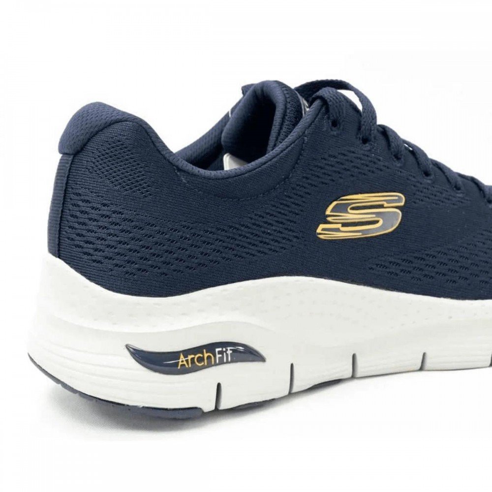 Tenis Skechers Arch Fit 232700br Masculino Azul Escuro 3