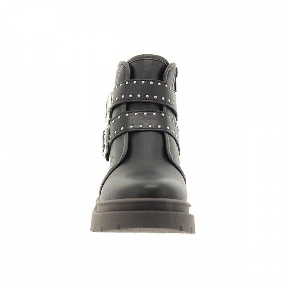 Bota Molekinha 2182.114 Coturno Tratorado Infantil Preto 3