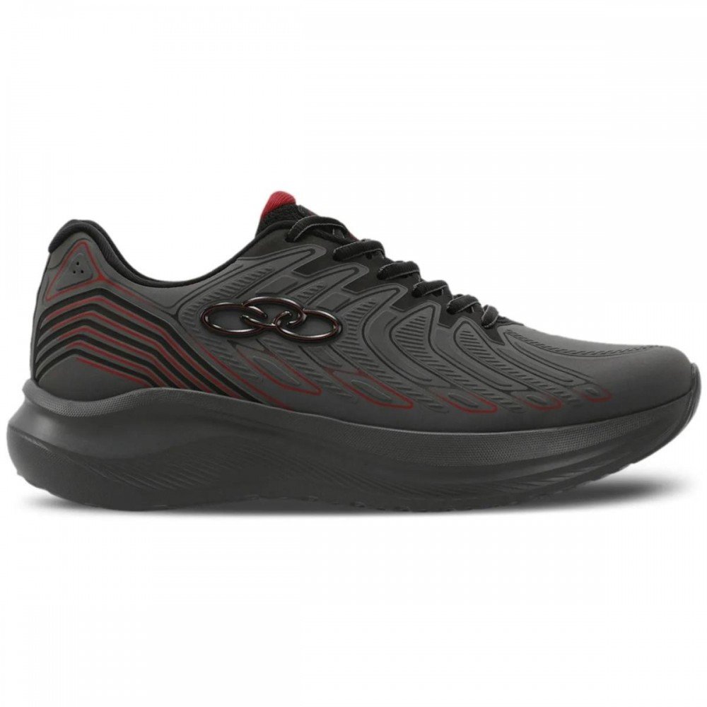 Tenis Olympikus Volcan 2 Chumbo Preto Masculino