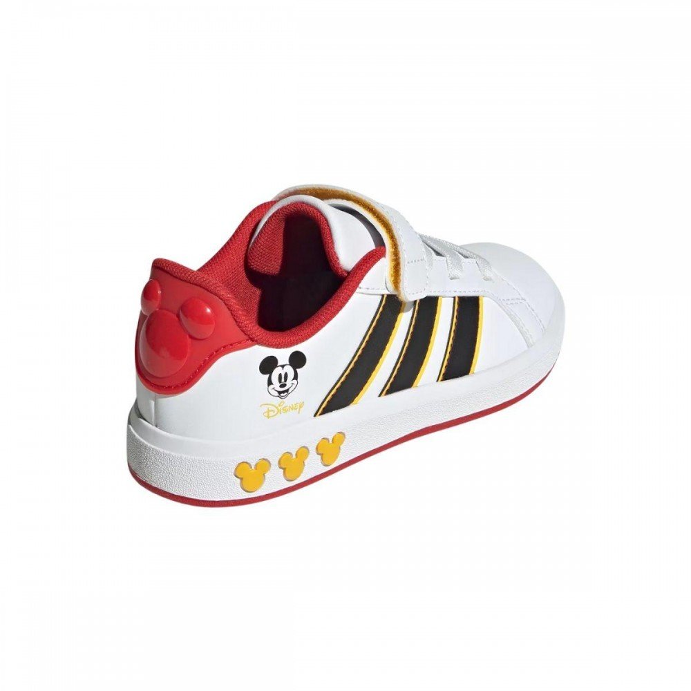 Tenis Adidas Grand Court Mickey el k Jq8067 Branco 4