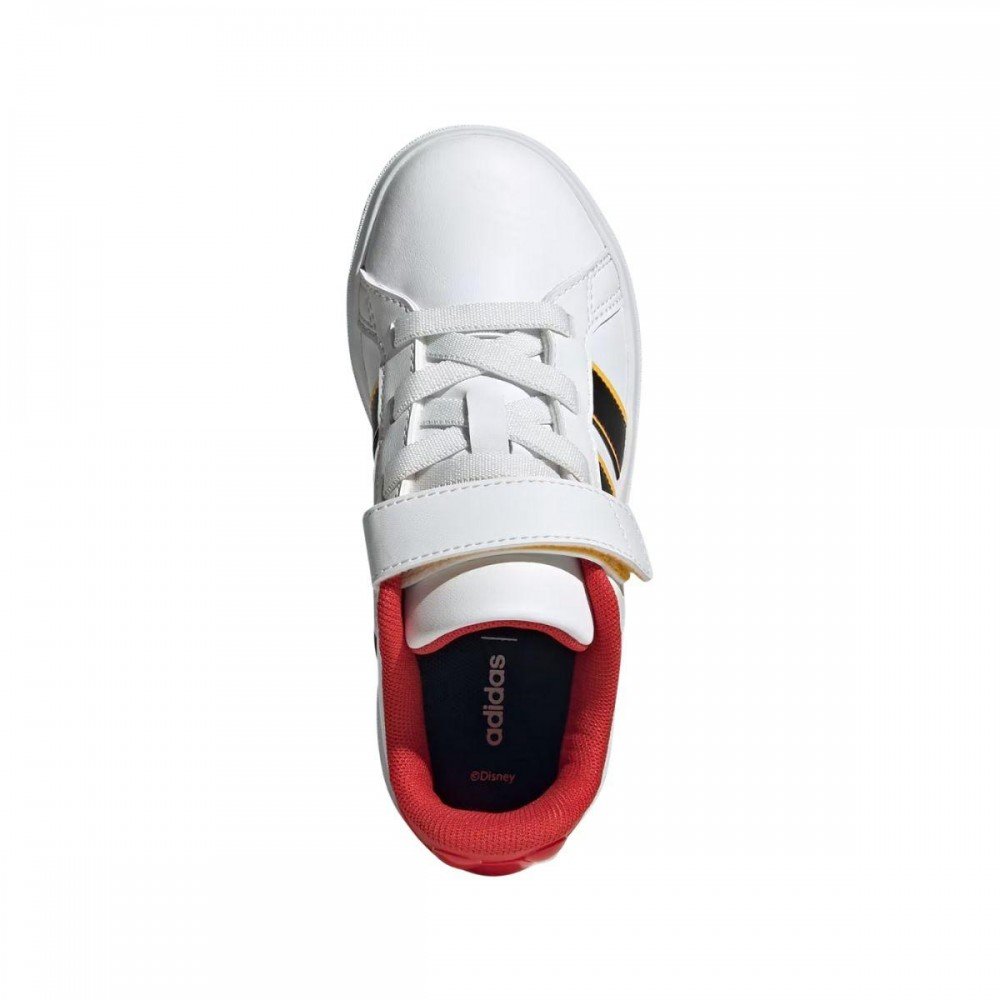 Tenis Adidas Grand Court Mickey el k Jq8067 Branco 5