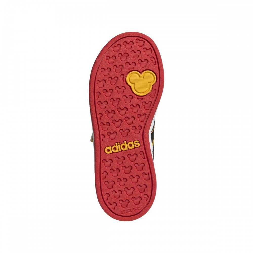 Tenis Adidas Grand Court Mickey el k Jq8067 Branco 6