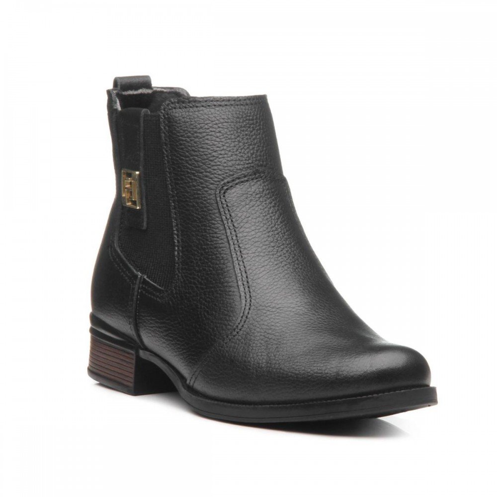 Bota Pegada 282003-11 Salto Grosso Feminino Preto 3
