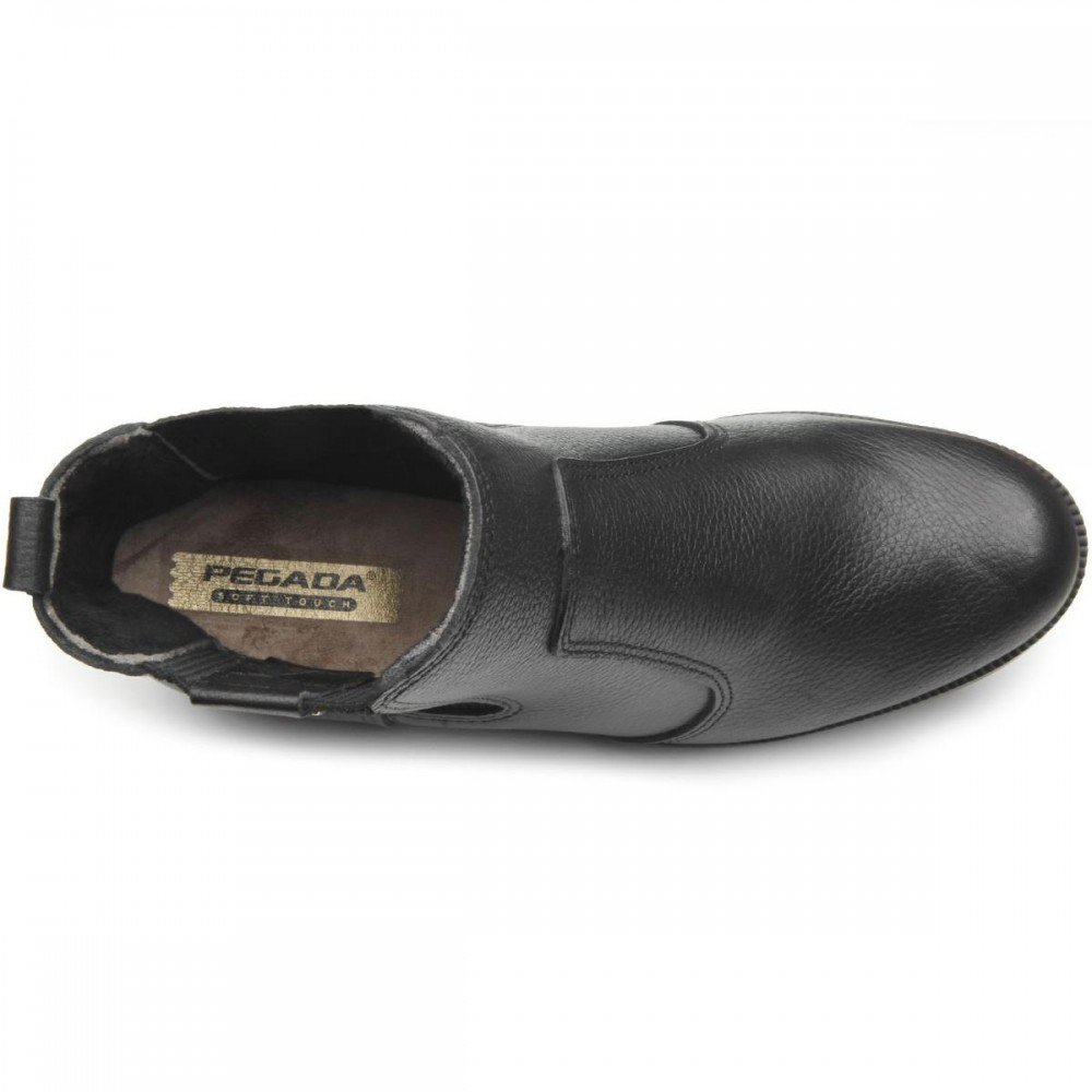 Bota Pegada 282003-11 Salto Grosso Feminino Preto 5