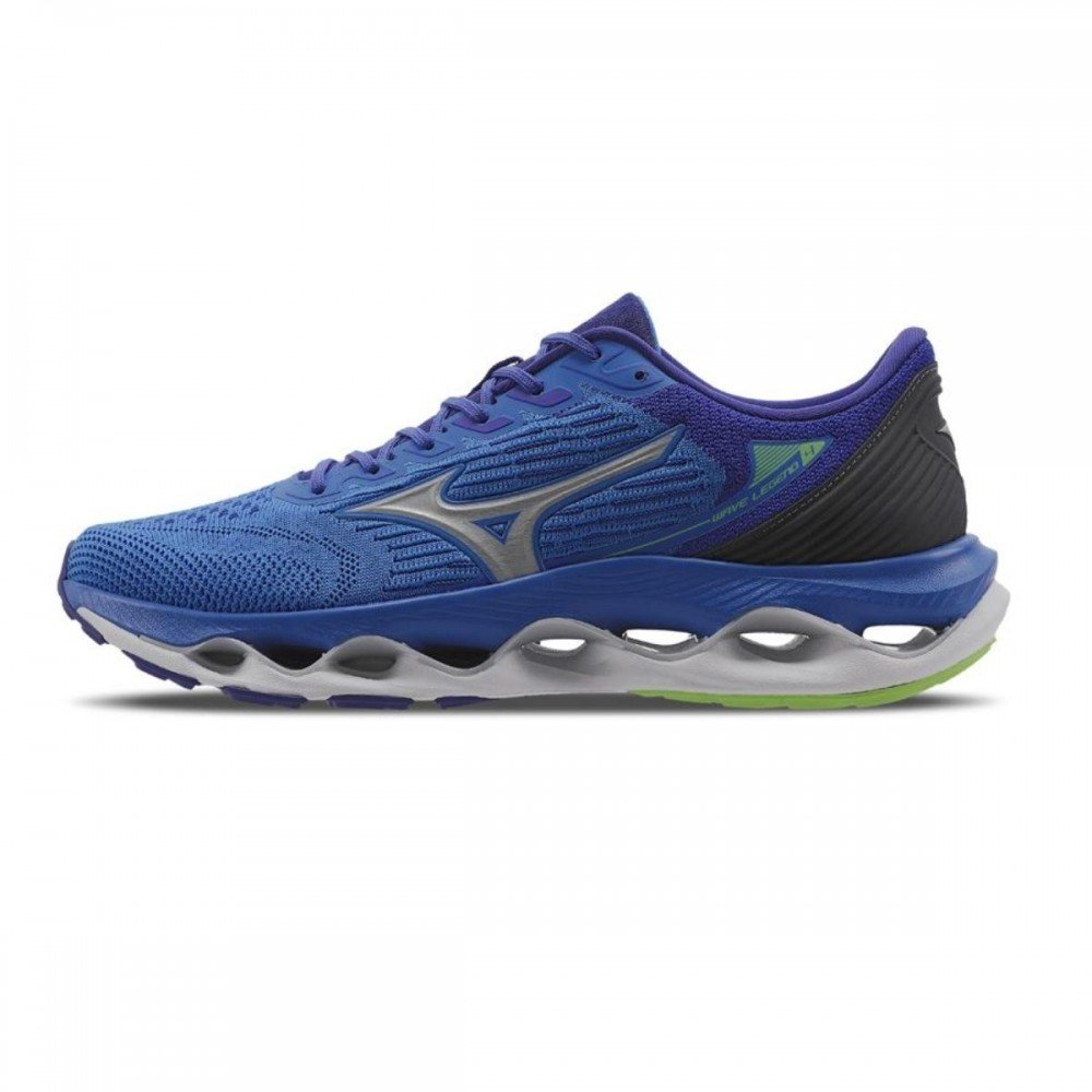 Tenis Mizuno Wave Legend 4 Royal Masculino Azul 2