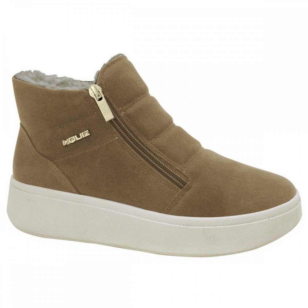 Bota Quiz 69-1977-06 Forrada Lã Pelinho Feminina
