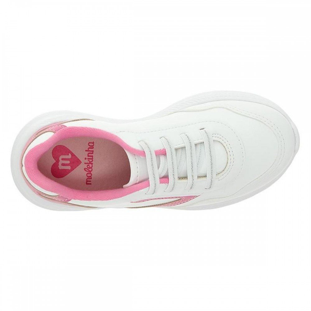 Tenis Molekinha 2584.105.9569 Infantil Branco 6