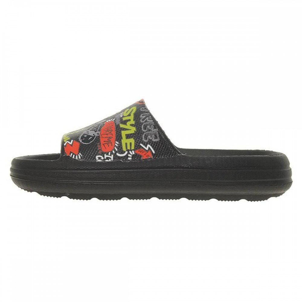 Chinelo Molekinho 2417.300 Nuvem Infantil Preto 2