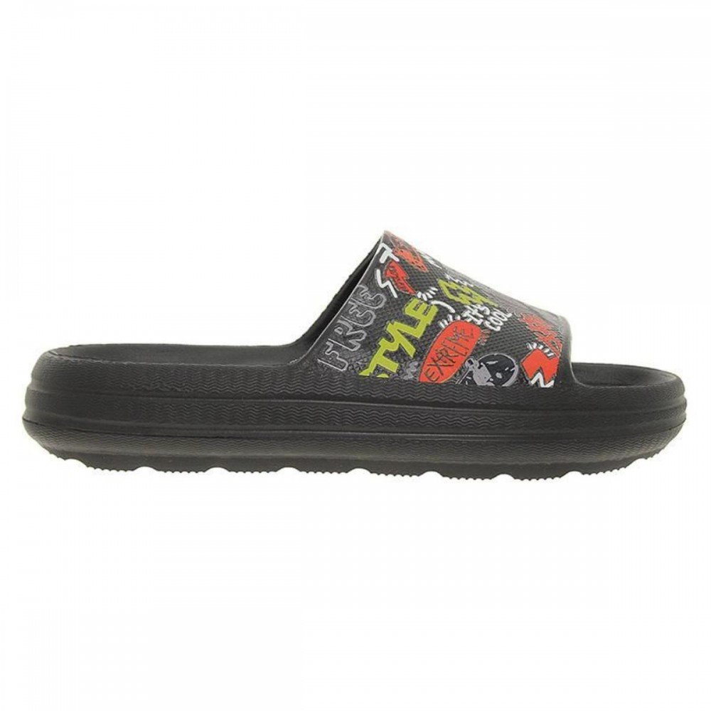 Chinelo Molekinho 2417.300 Nuvem Infantil Preto 3