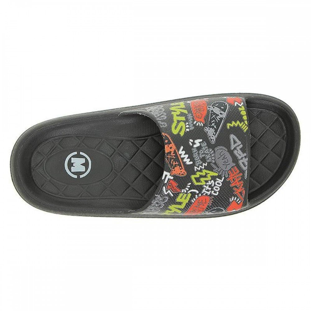 Chinelo Molekinho 2417.300 Nuvem Infantil Preto 4