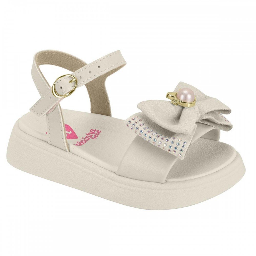 Sandalia Molekinha 2733.110 Papete Menina Infantil