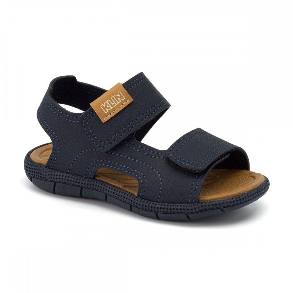 Sandalia Klin 171263 Papete Tic Tac Menino Infantil