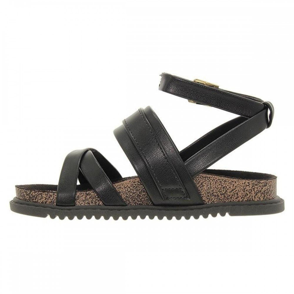 Sandalia Molekinha 2357.113 Menina Infantil Preto 2