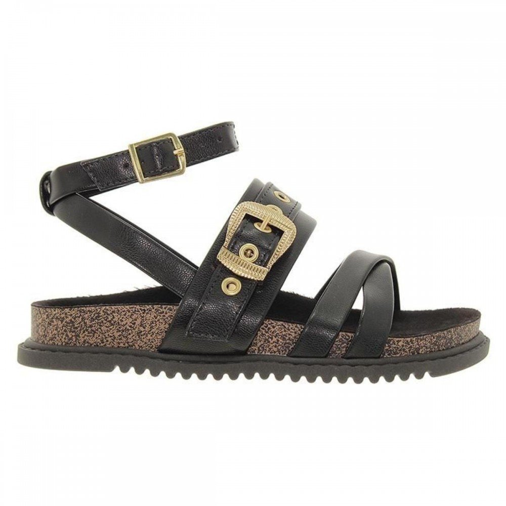 Sandalia Molekinha 2357.113 Menina Infantil Preto 3