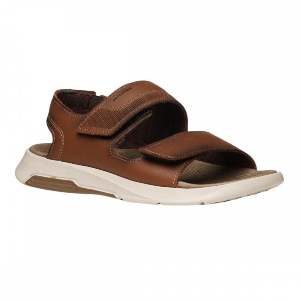 Sandalia Pegada 134703-05 Masculino Marrom 3