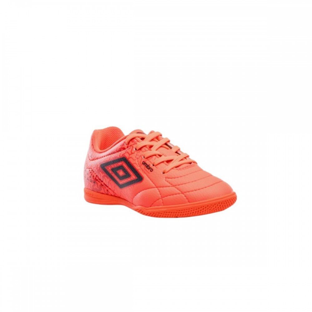 Chuteira Umbro Class Neo jr 441 Futsal Indoor Menino Infantil Coral 3
