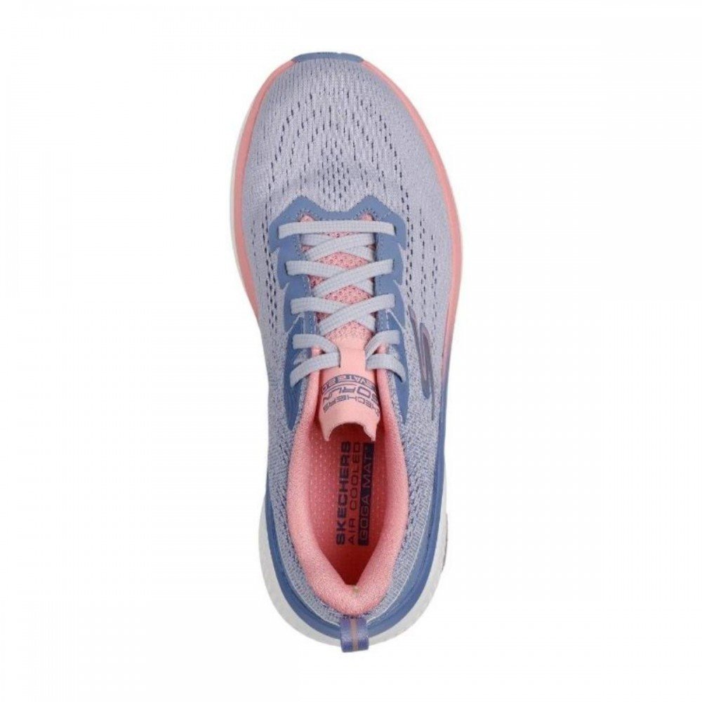 Tenis Skechers go Run Elevate 2.0 129000 Esportivo Feminino Azul/Rosa 4