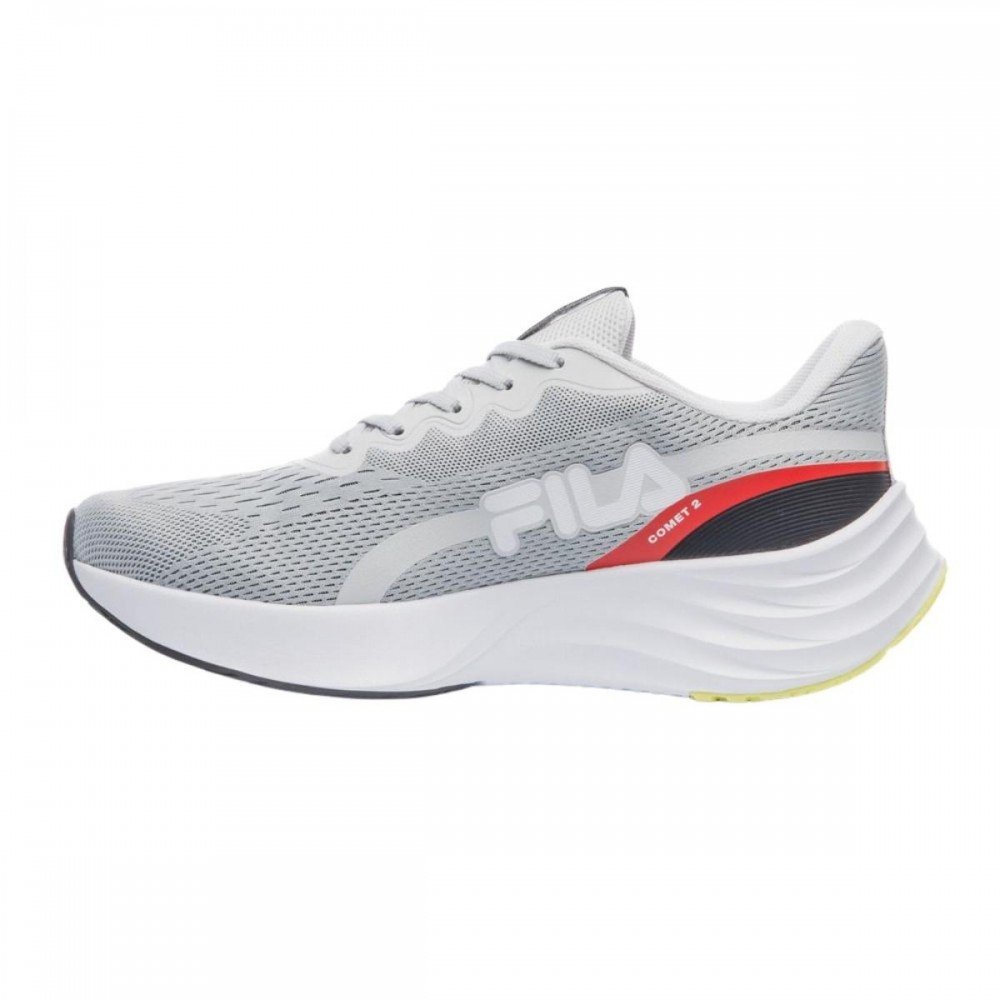 Tenis Fila Comet 2 7157 Esportivo Feminino Cinza 2