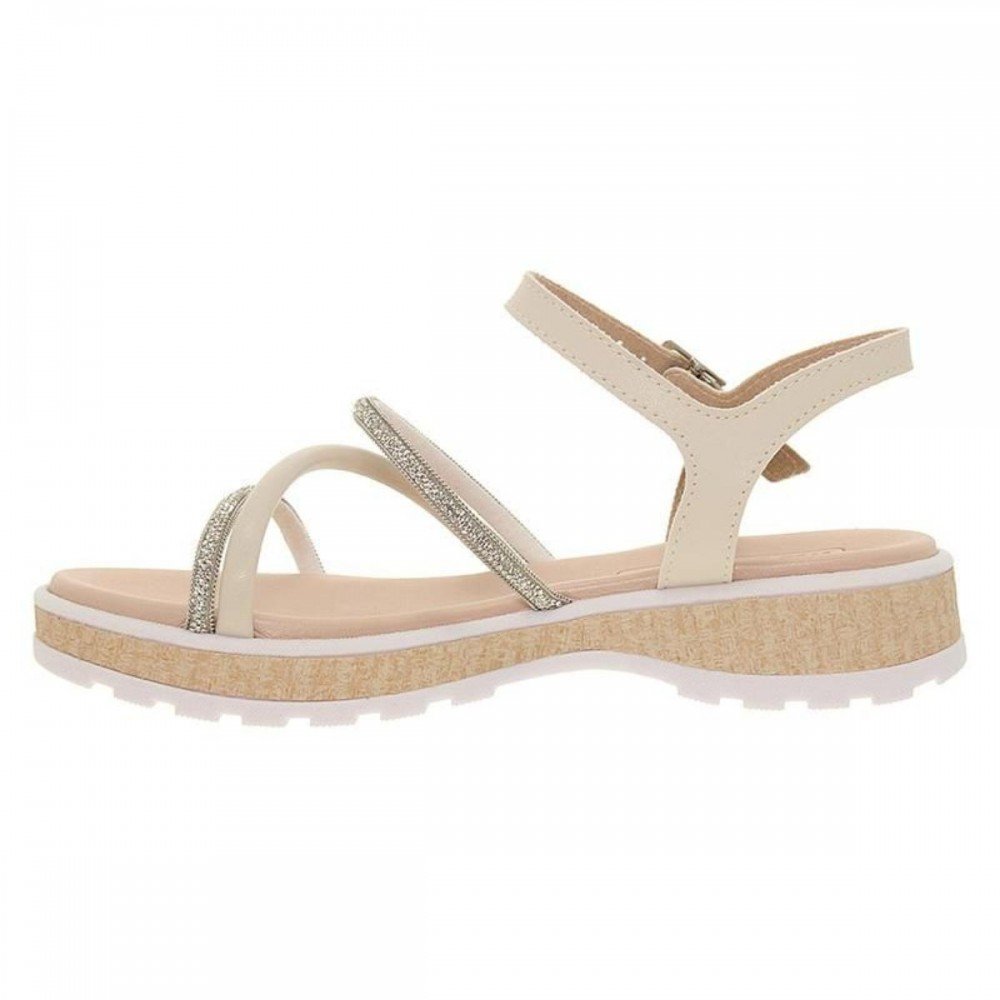 Sandalia Molekinha 2361.205 Menina Infantil Branco 2