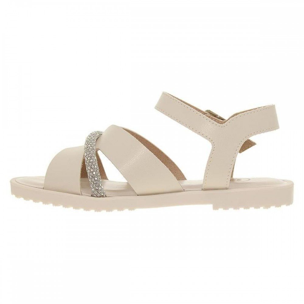 Sandalia Molekinha 2369.102 Menina Infantil Off White 2