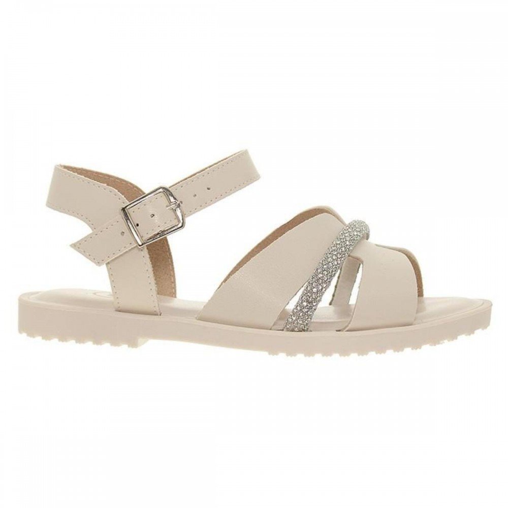 Sandalia Molekinha 2369.102 Menina Infantil Off White 3