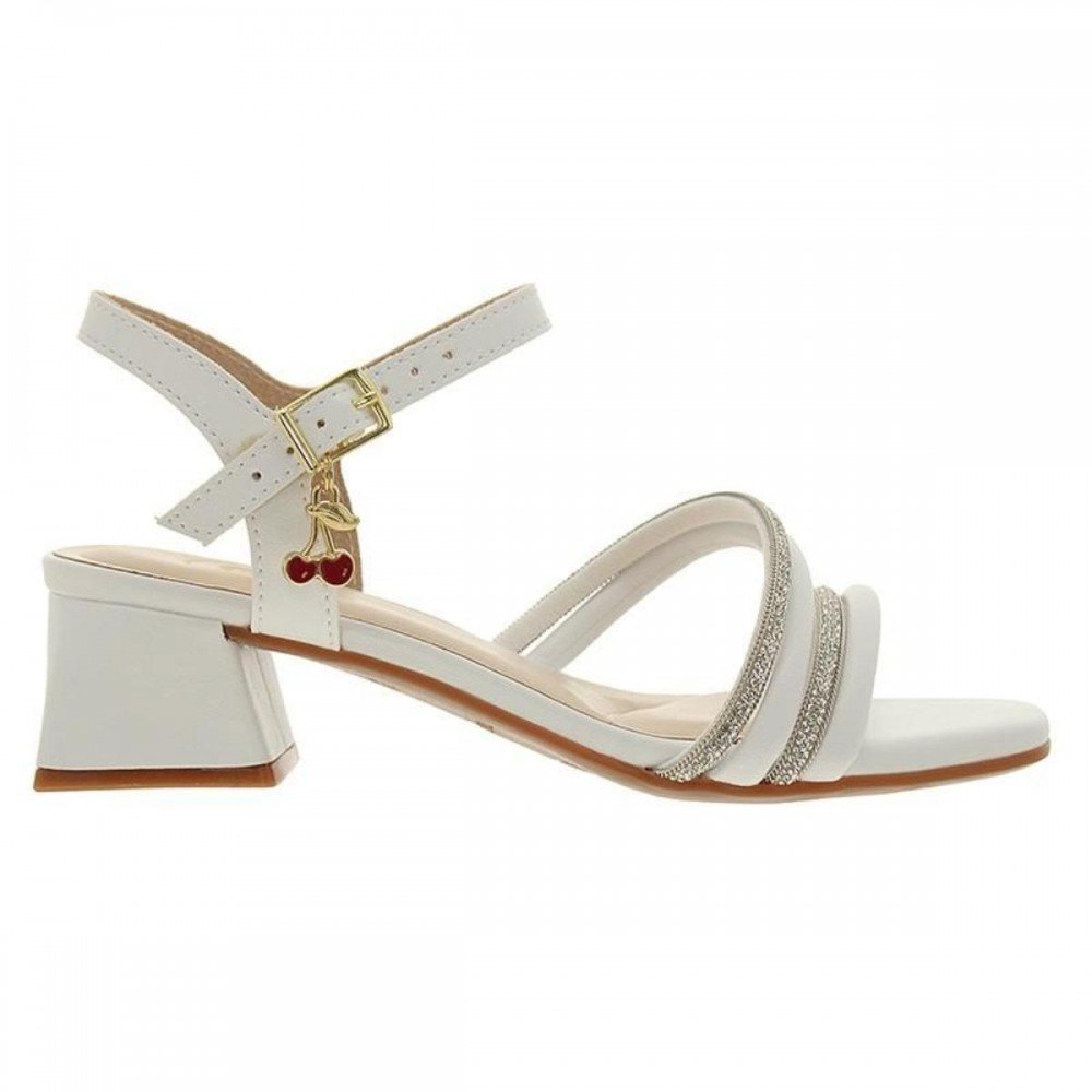 Sandalia Molekinha 2347.127 Menina Infantil Branco 3