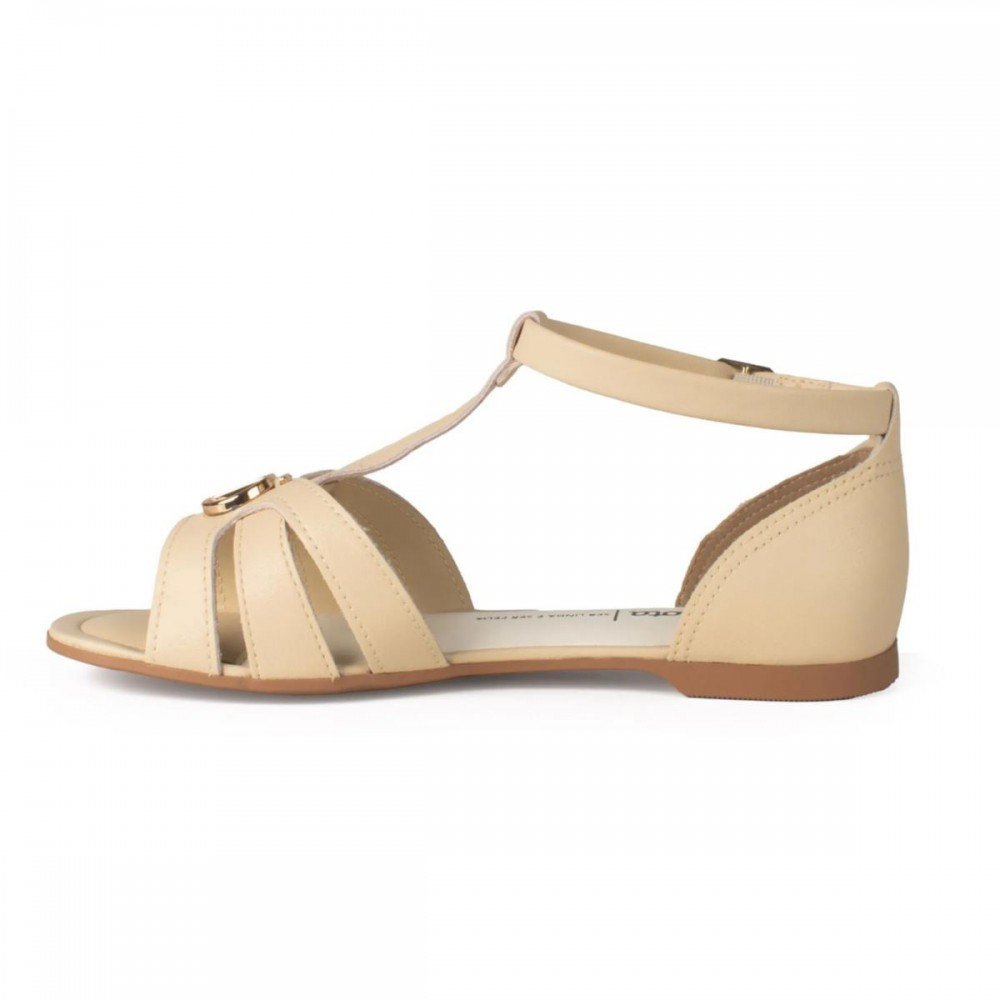 Sandalia Dakota Y9721 Feminino Bege 2