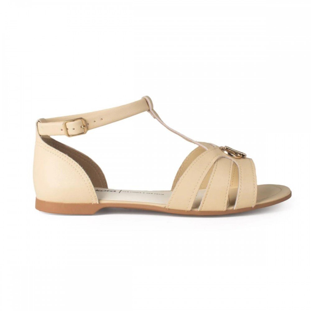 Sandalia Dakota Y9721 Feminino Bege 4