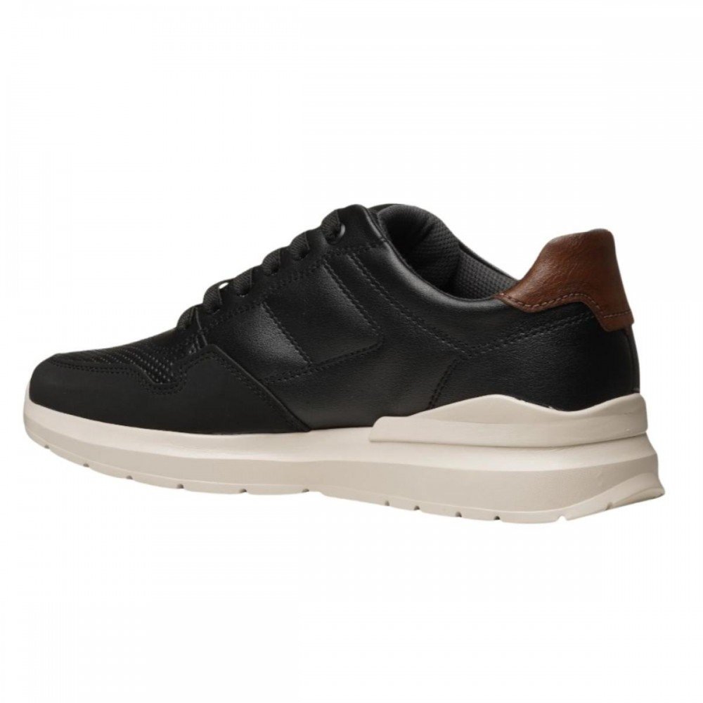 Sapatenis Pegada 371901-03 Casual Masculino Preto 2