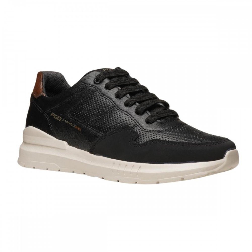Sapatenis Pegada 371901-03 Casual Masculino Preto 3