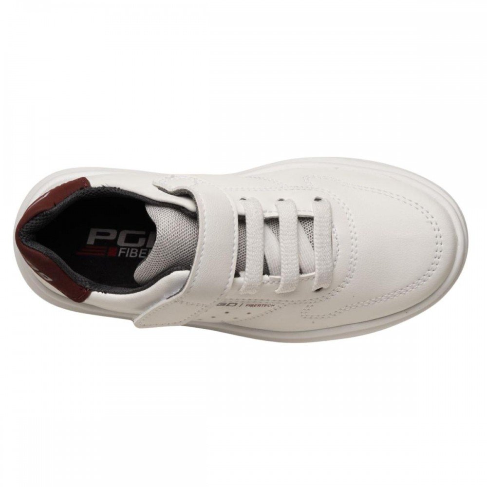 Sapatenis Pegada 372108-01 Menino Infantil Branco 4