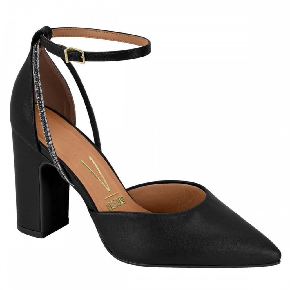 Sapato Vizzano 1285.449 Salto Bloco Feminino