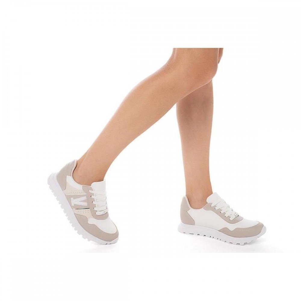 Tenis Vizzano 1429.214 Casual Feminino Bege 3