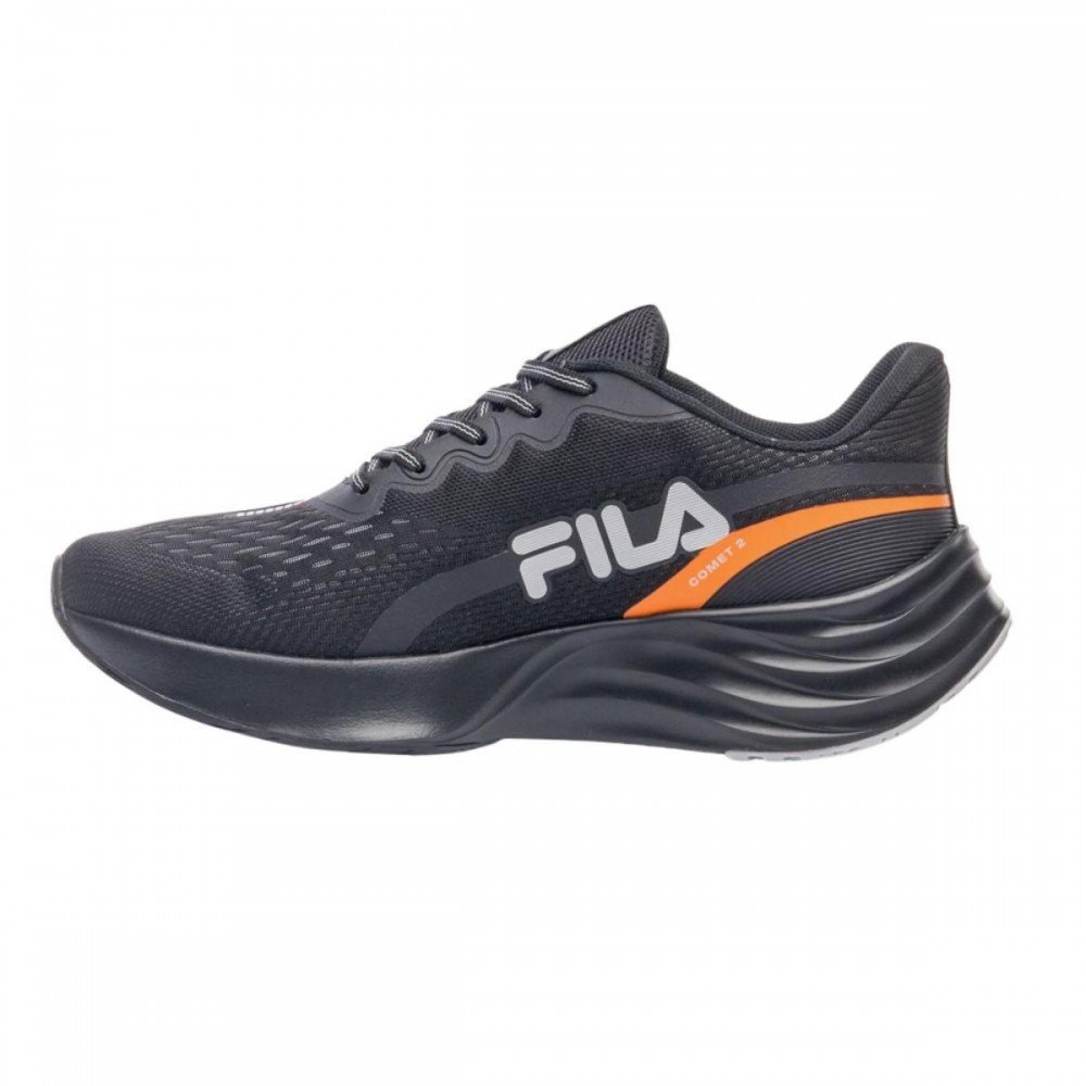 Tenis Fila Comet 2 7158 Esportivo Masculino Preto 2