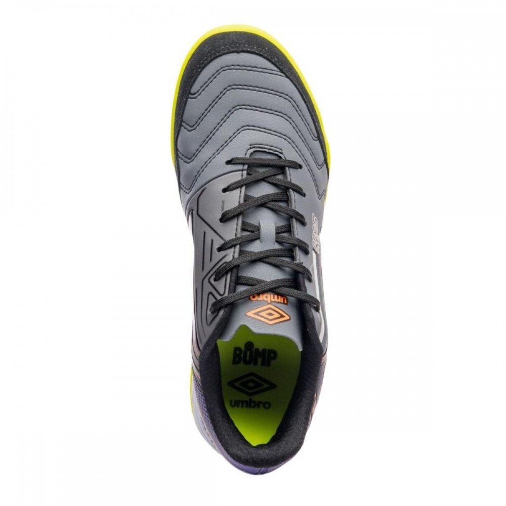 Chuteira Umbro Pro 5 Bump Club 810 Masculino Cinza 4