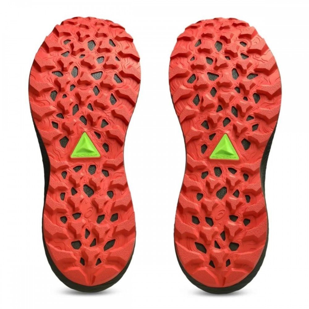 Tenis Asics Trabuco Terra 3 1011c152 Masculino Verde/Laranja 7