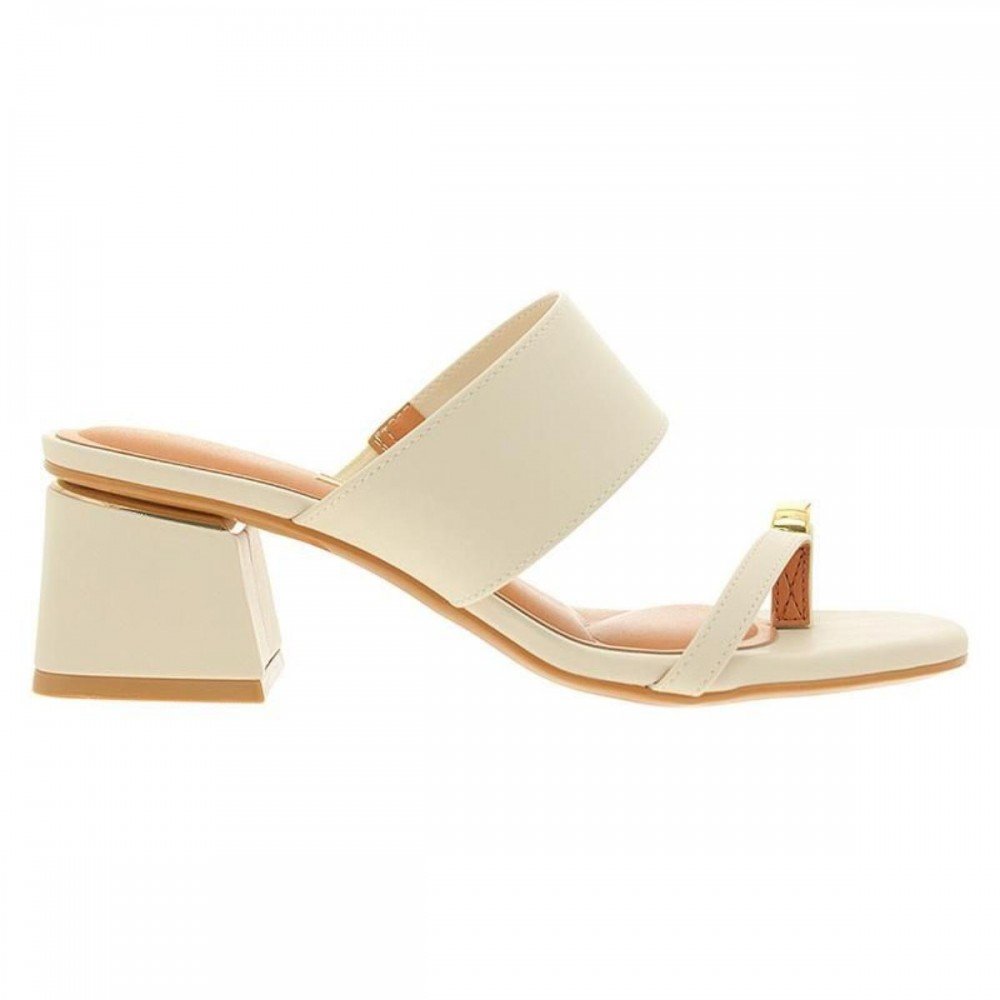 Tamanco Vizzano 6428.148 Salto Bloco Feminino Off White 3