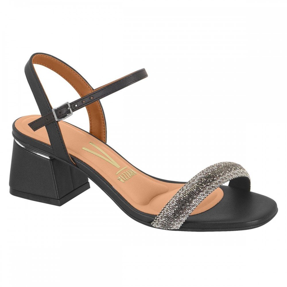 Sandalia Vizzano 6428.139.29223 Salto Bloco Feminino